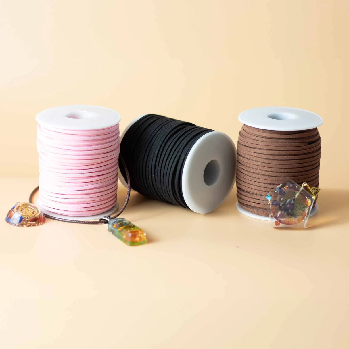 Bulk Roll Pendant Cord - 2.5mm x 45m - Red A056