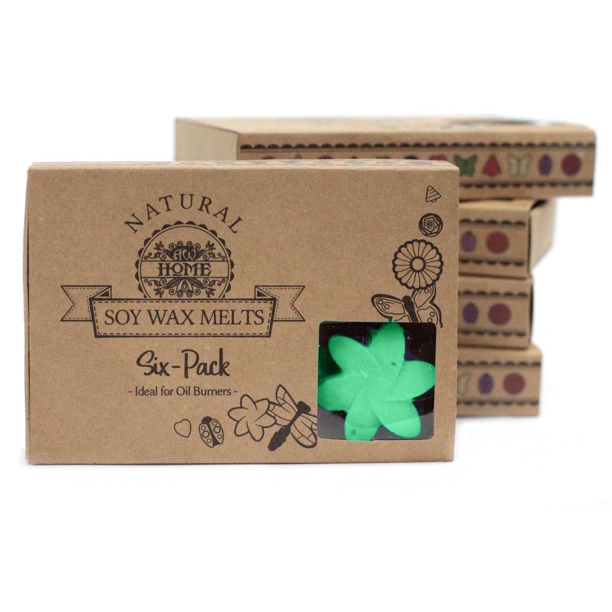 Box of 6 Wax Melts - Hidden Garden