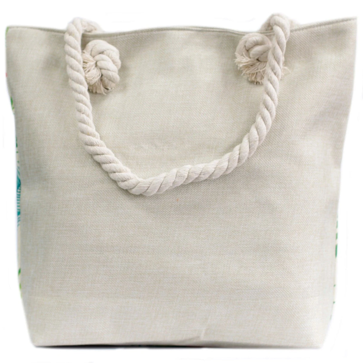 Rope Handle Bag - Tropical Toucan