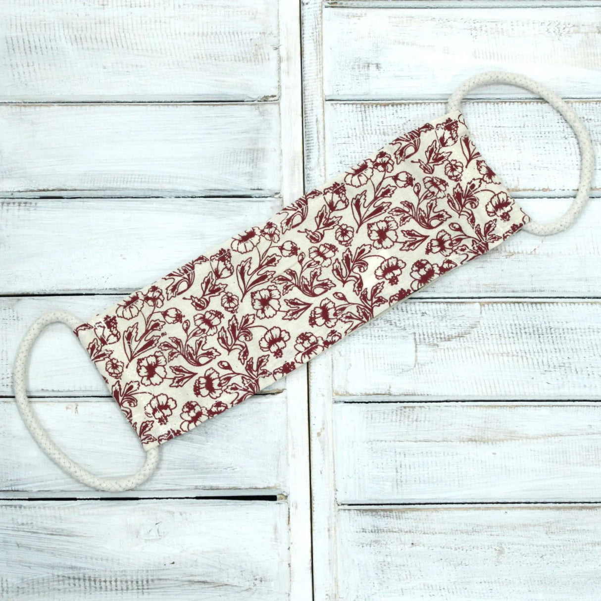 Cotton Wheat Bag with Rope Handles - Floral Patterns