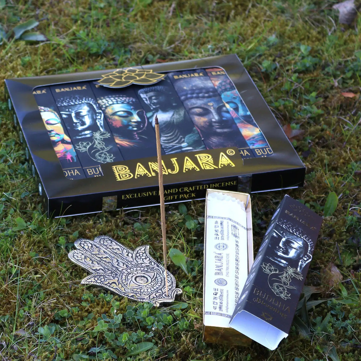 Banjara Buddha - Set of 6 - Box