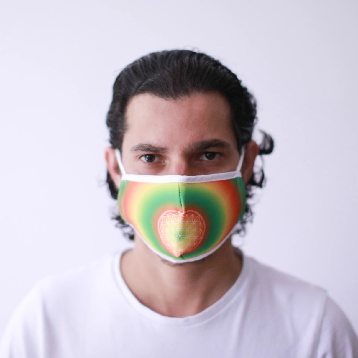 Reusable Fashion Face Mask - Flower of Life (Adult)