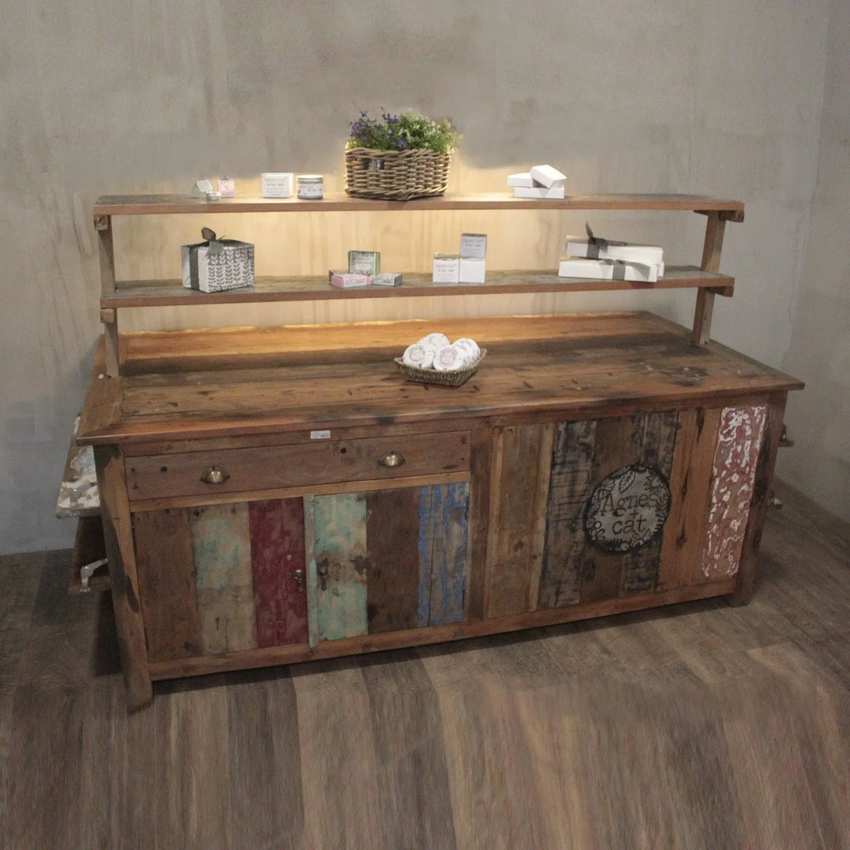 A&C Large Centre Display Table 207x97x80cm
