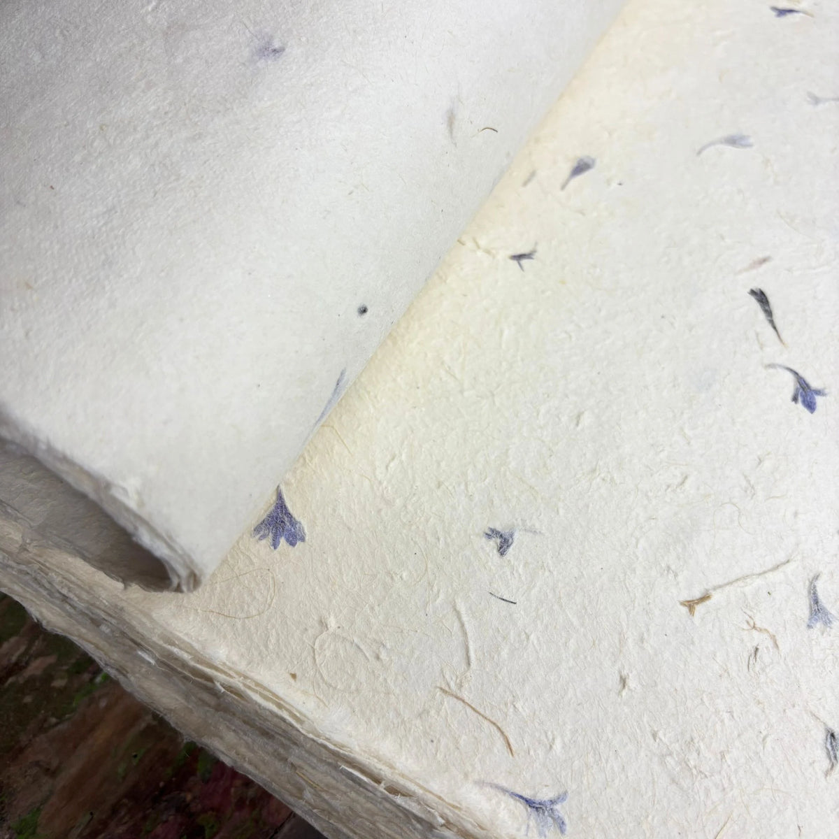 Lokta Craft & Wrapping Paper 51x76cm Cornflower Petal