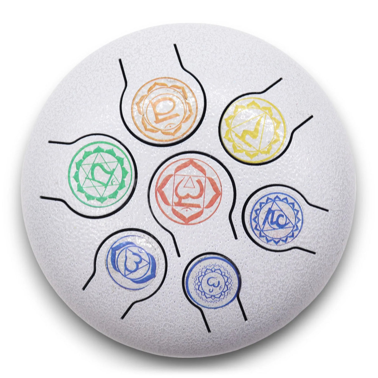 Med Hapi Drum 7 Chakra - 17x13cm