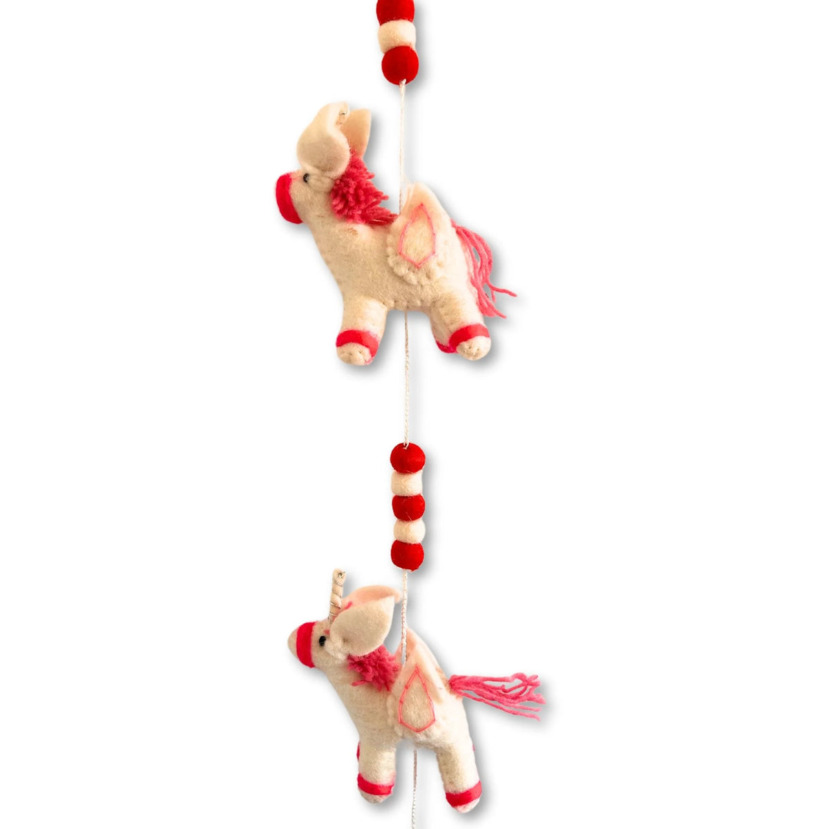 Felt Wall Hanging - Unicorns