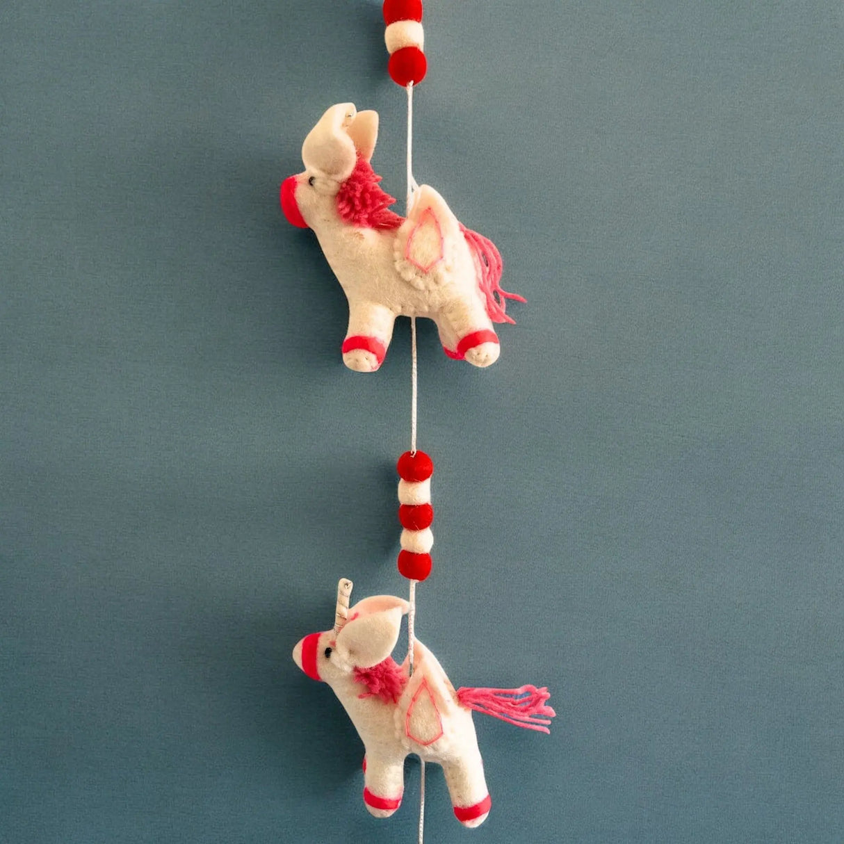 Felt Wall Hanging - Unicorns