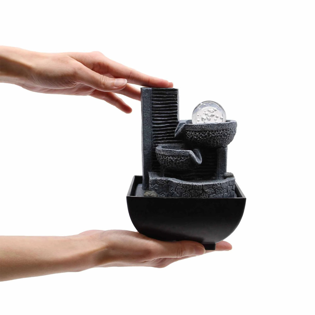 Tabletop Water Feature - 18cm - Relaxing Pouring Pots