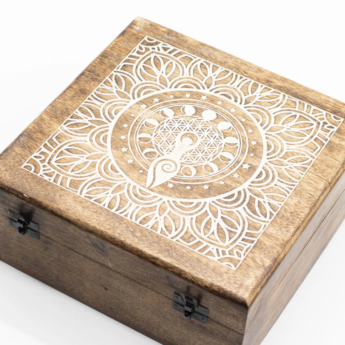 Extra Large Mango Box - Moon Phase Goddess