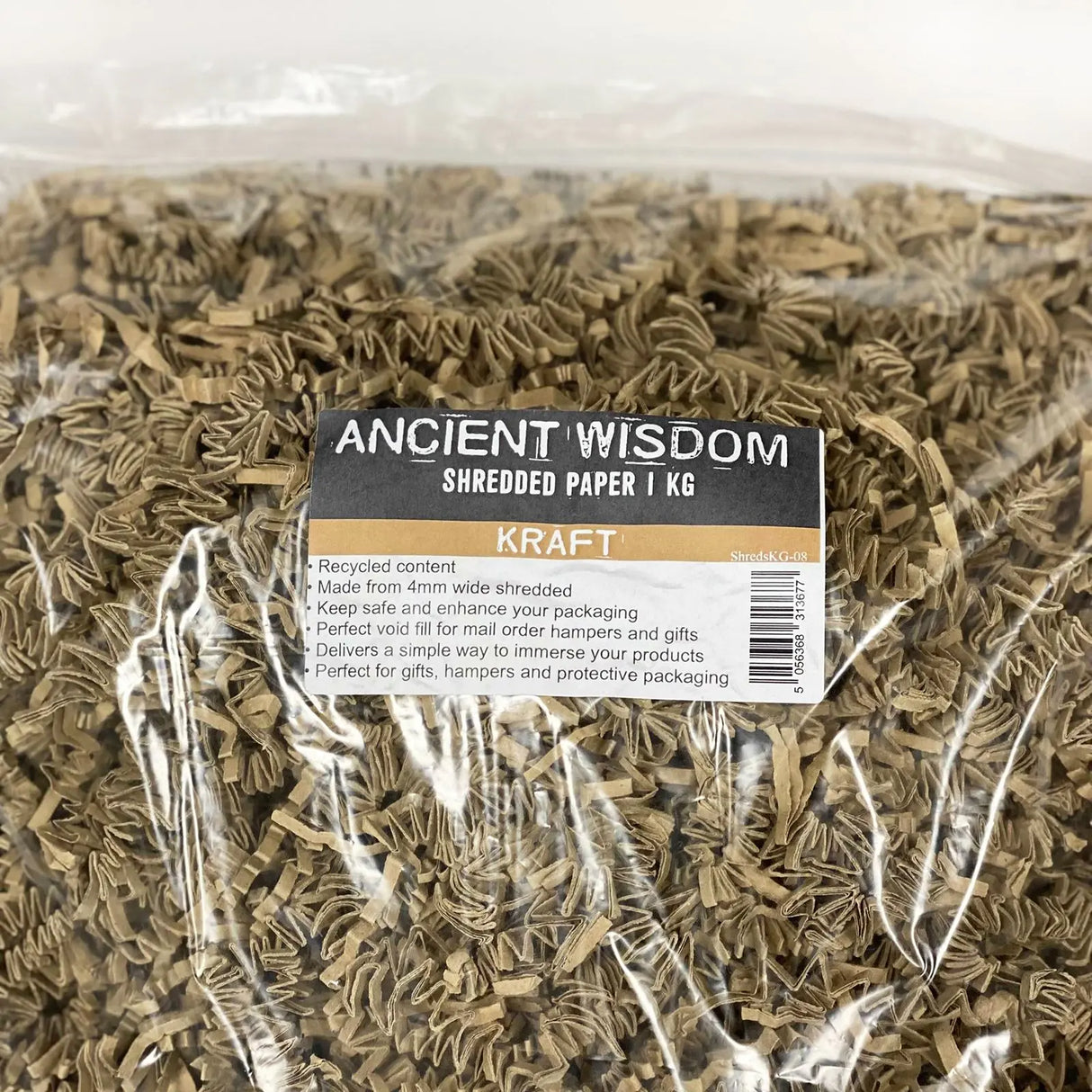 SizzlePak Shredded paper - Kraft (1KG)