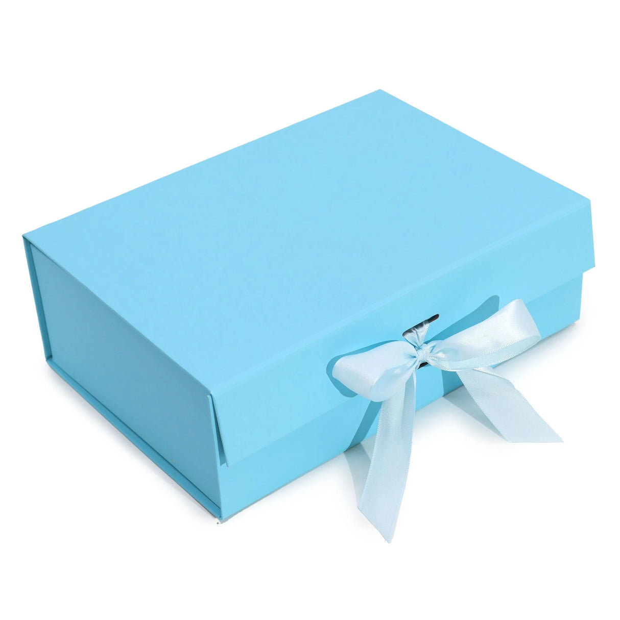 Flat Pack Gift Box - Large (28.2x20.2x9.2cm) - Baby Blue