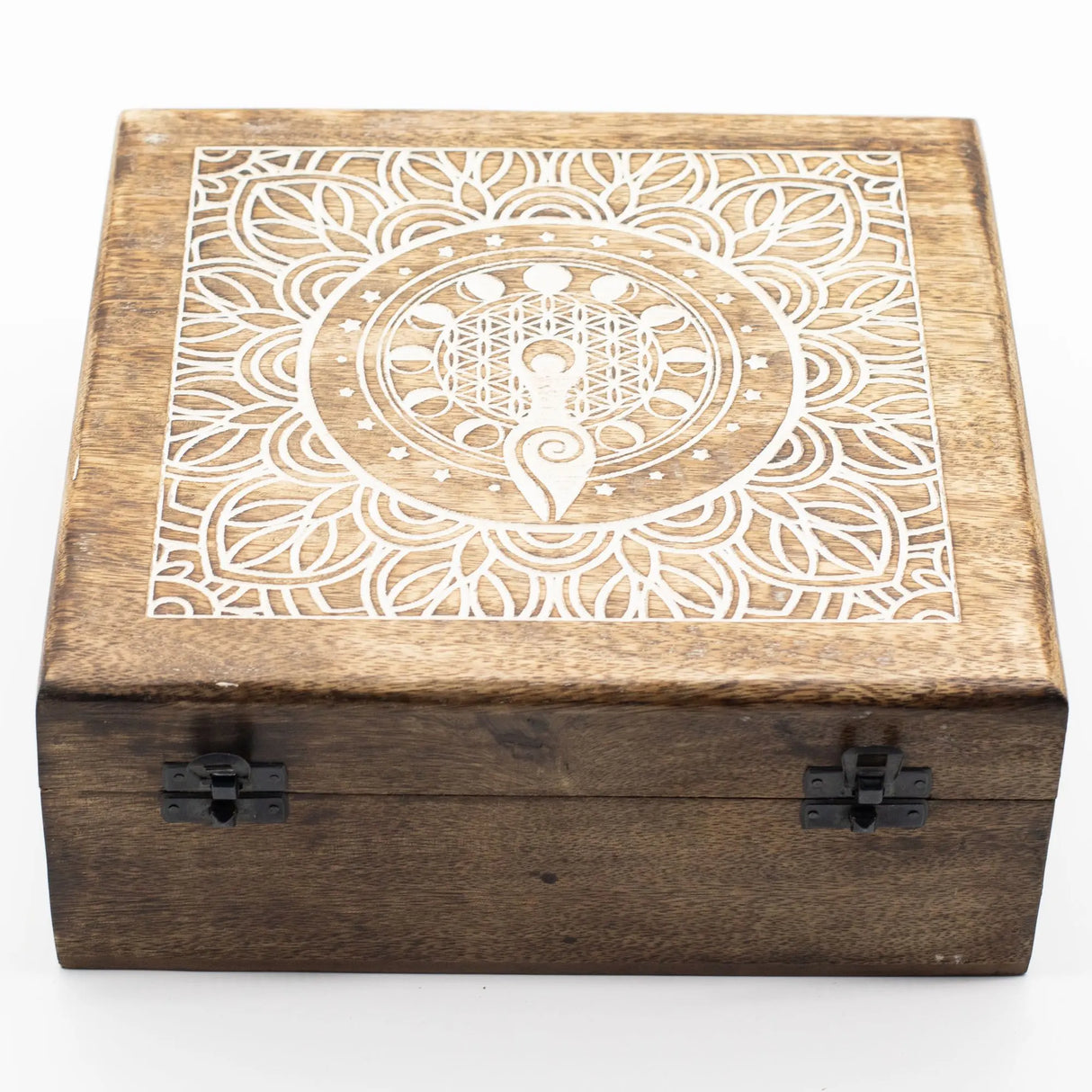 Extra Large Mango Box - Moon Phase Goddess
