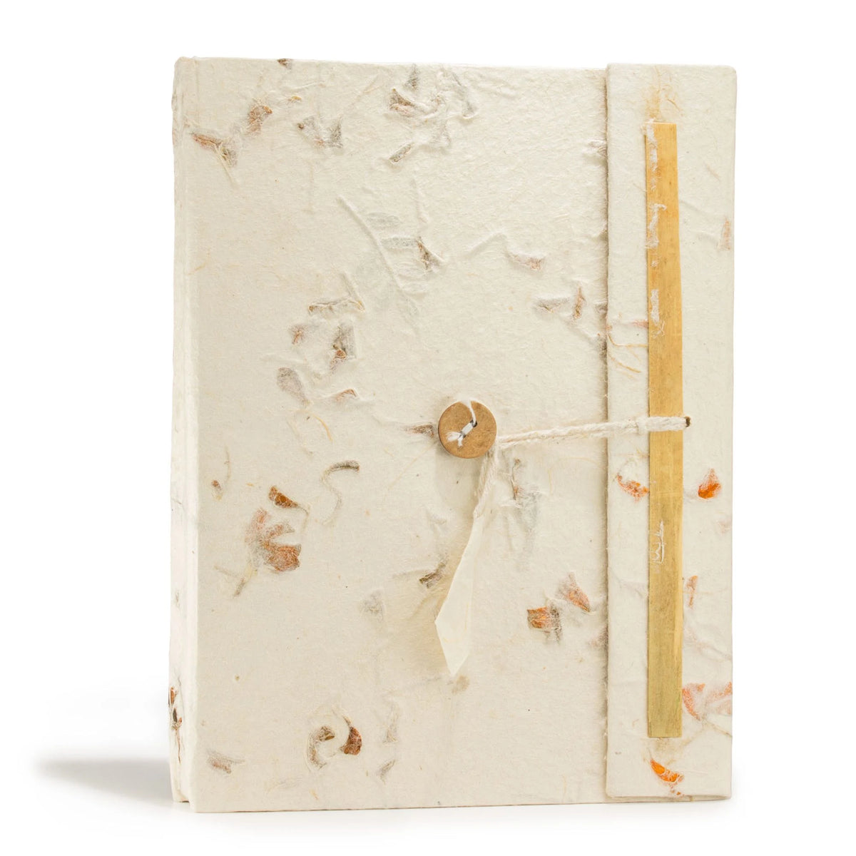 Lokta Mixed Flowers Notebook Large (21x15cm) 45 Leaves Includes Bookmark