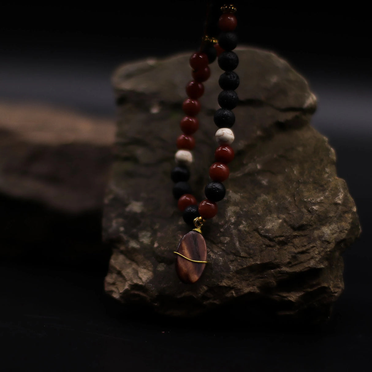 Essence of the Volcano Necklace - Protection