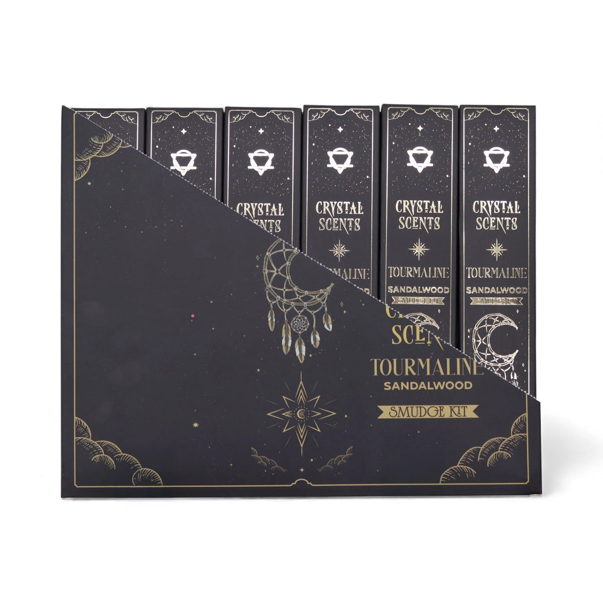 Tourmaline Crystal Scents Smudge Incense - Sandalwood