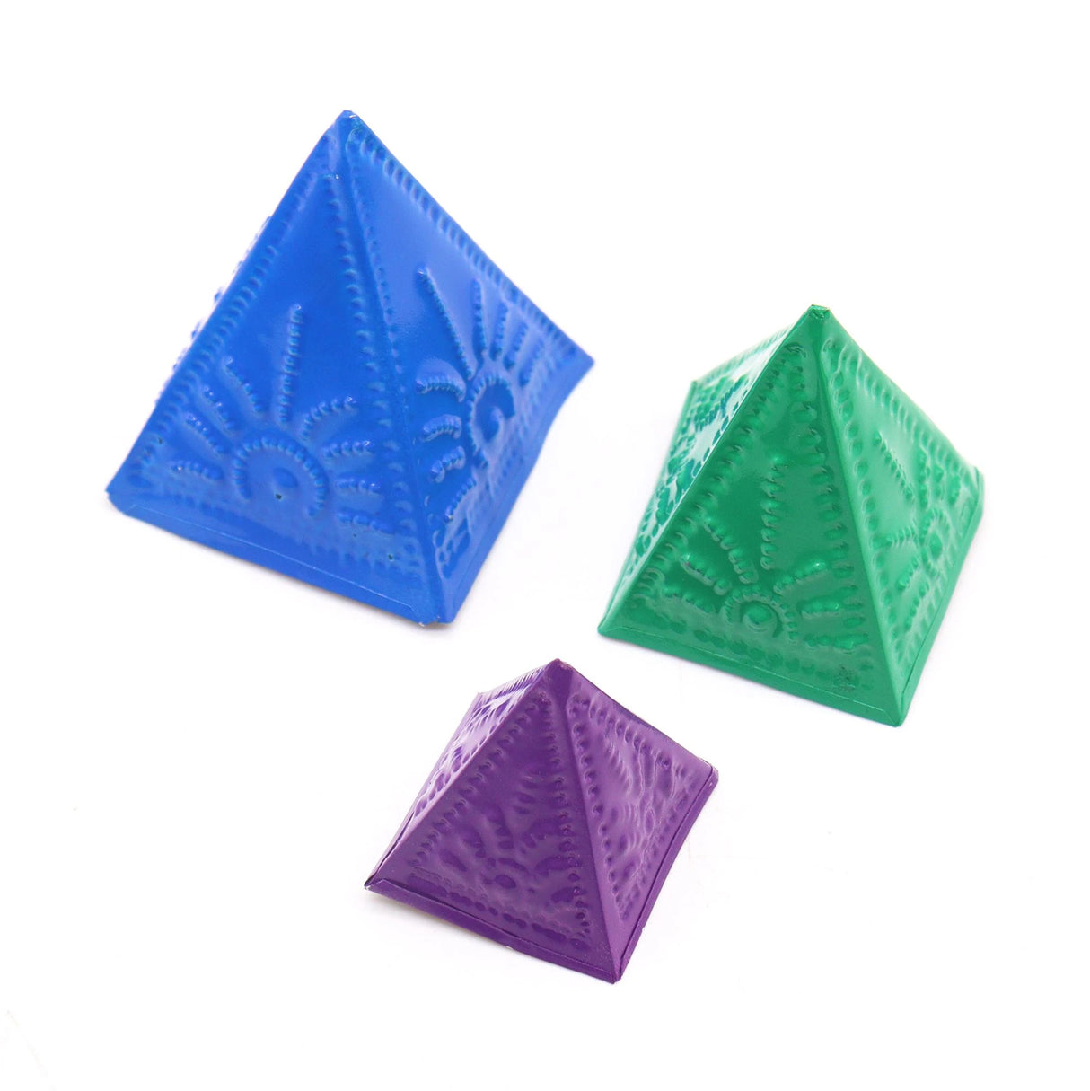 Incense Powder Mould Set - Blue Green Purple