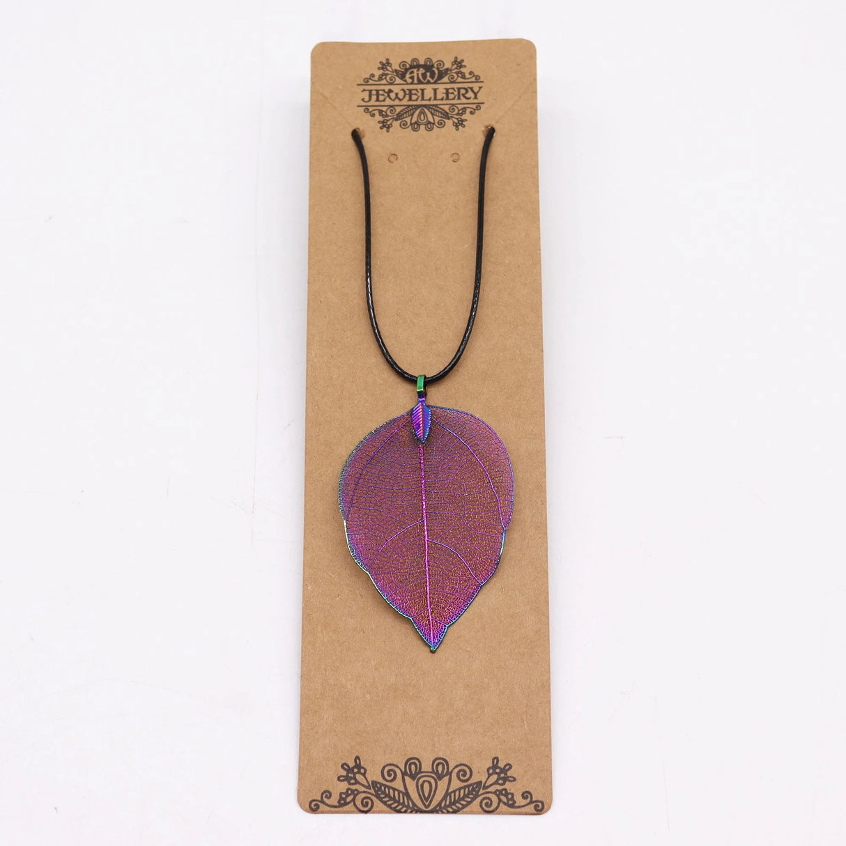 Necklace - Bravery Leaf - Multicoloured