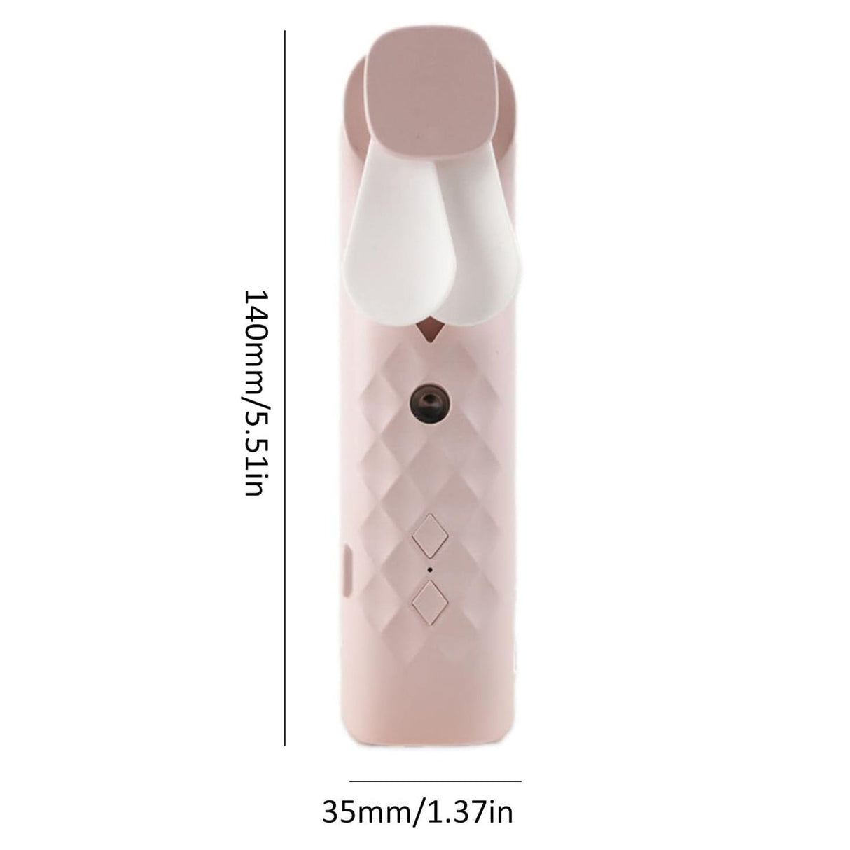 Pink Nano Mist Face Fan & Spray - USB chargable
