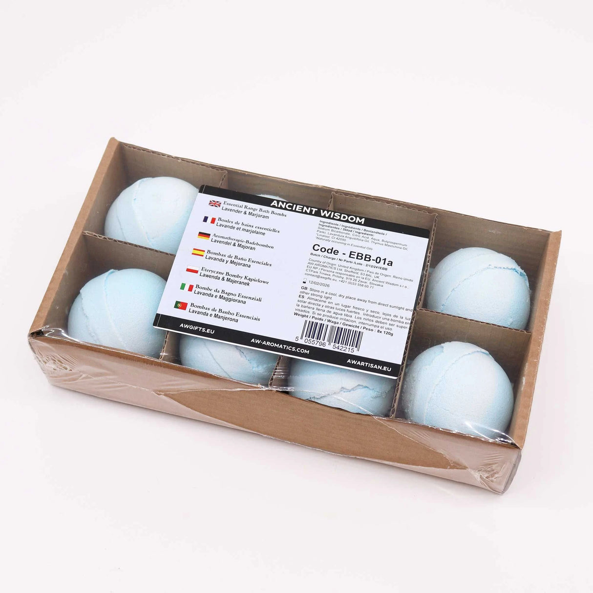 Essential Oil Bath Bomb - Lavender & Marjoram