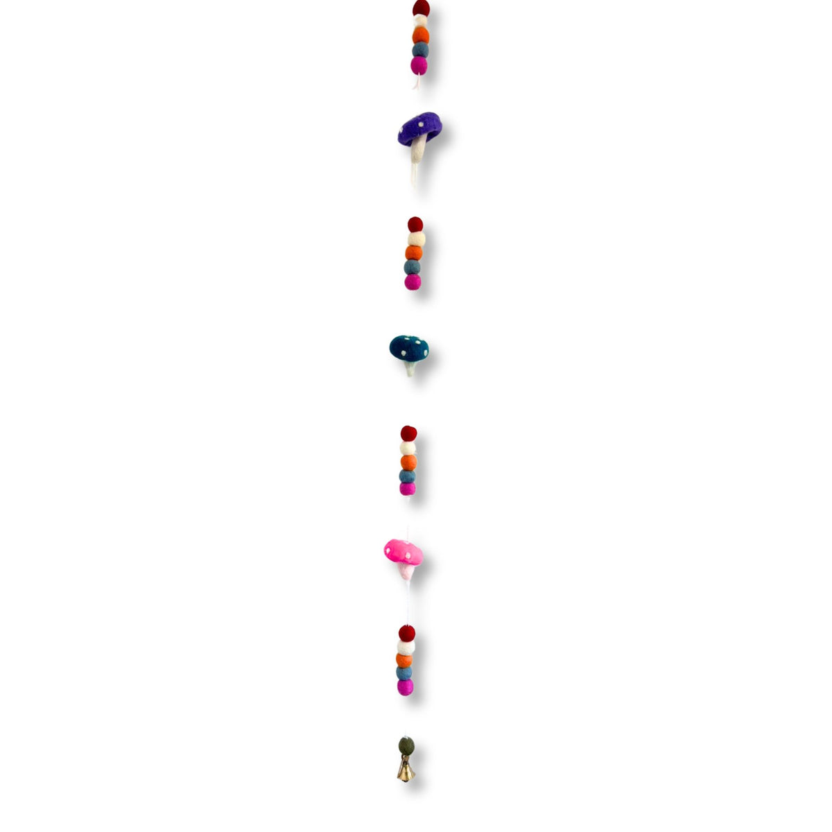 Felt Wall Hanging - Mushrooms (random colours)