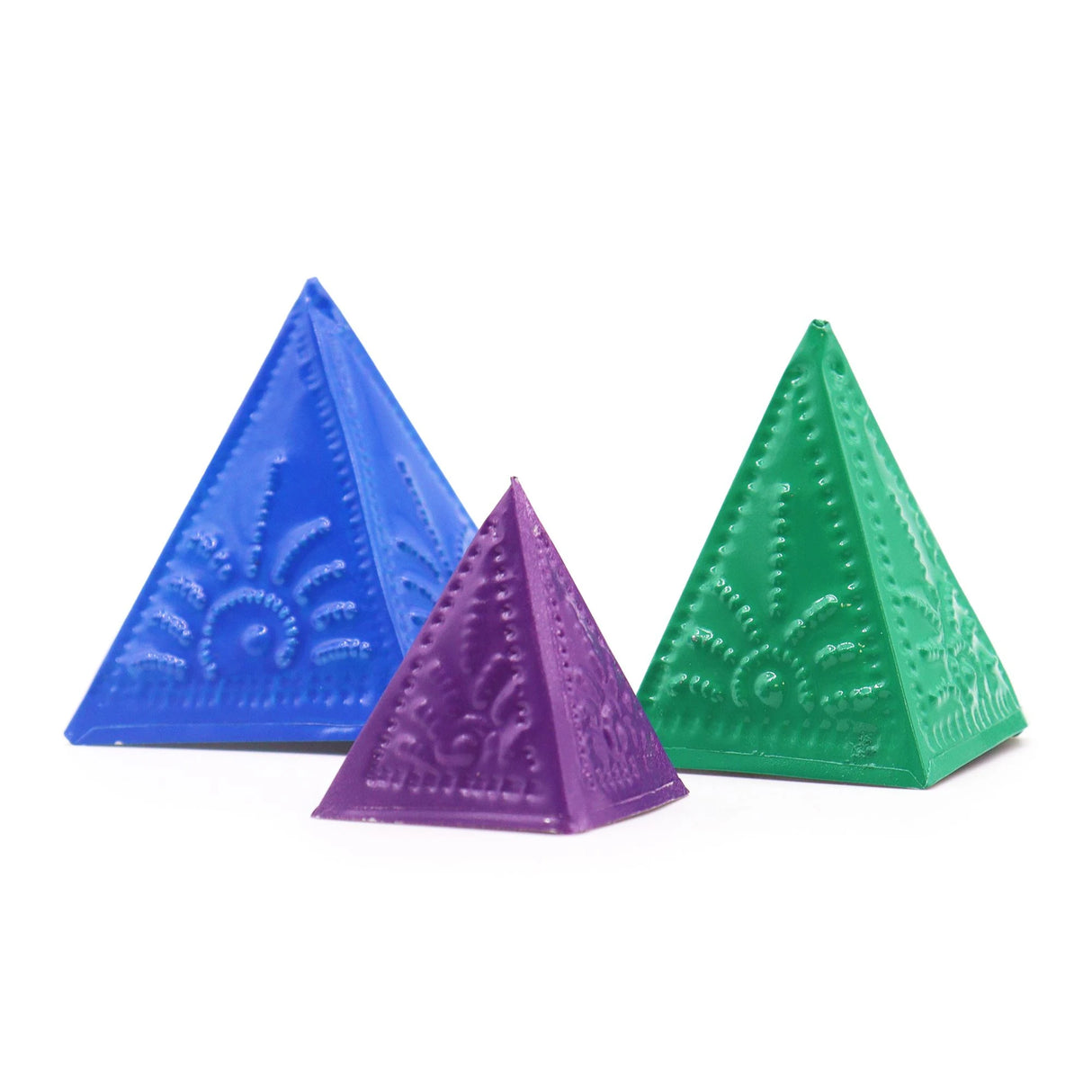 Incense Powder Mould Set - Blue Green Purple