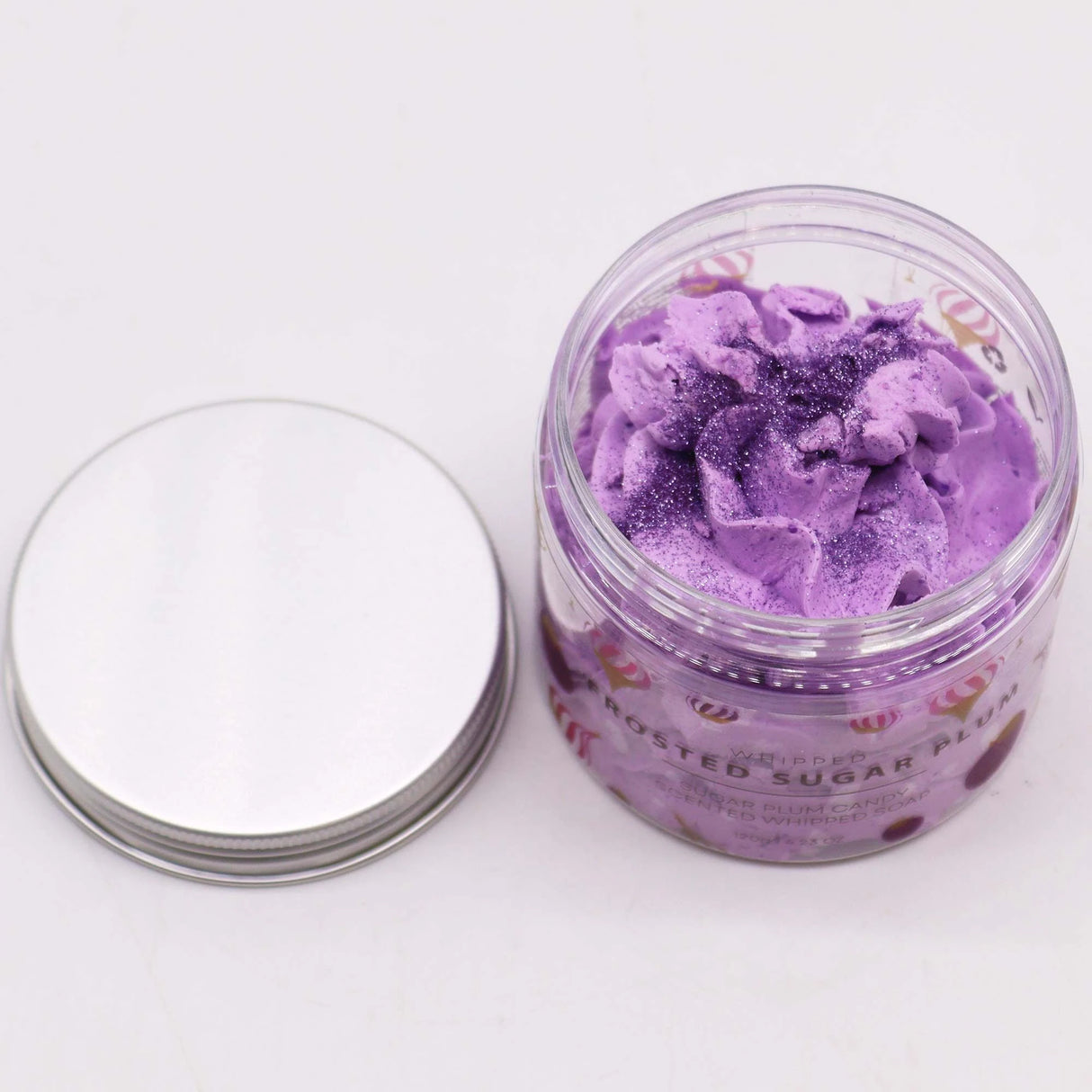 Frosted Sugar Plum Whipped Soap 120g