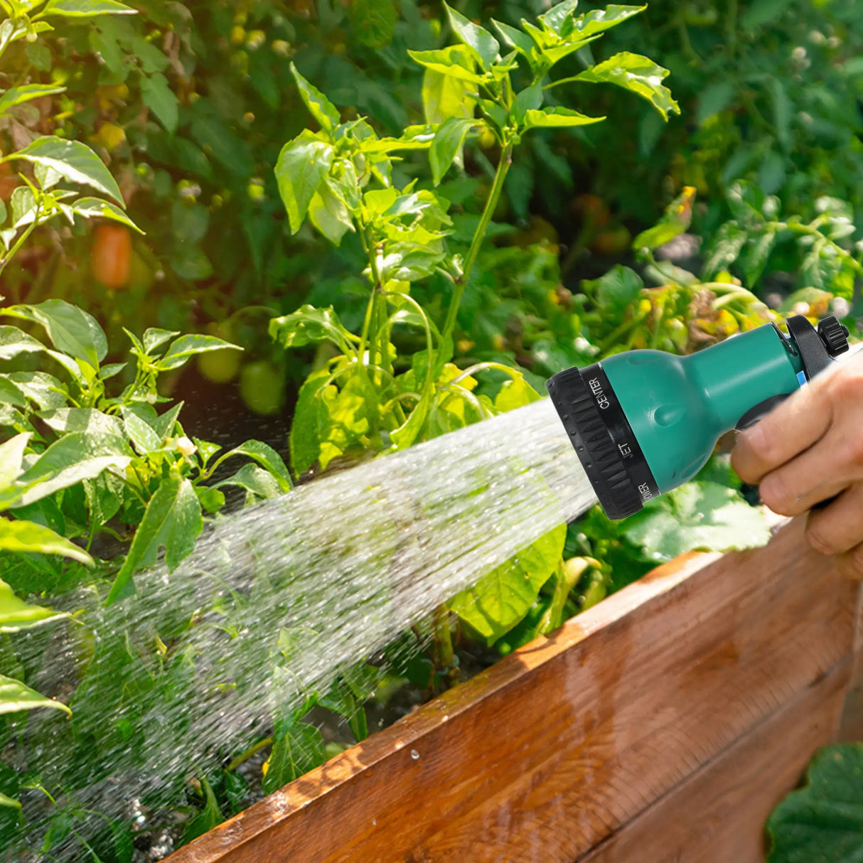 Outsunny Retractable Hose Reel Wall Mounted, 20+2m Garden Hose Pipe Reel with Lock, Auto Rewind, 7 in 1 Spray Nozzle, Includes Wall Fixings, 180 Swivel, Outdoor Watering, Light Grey