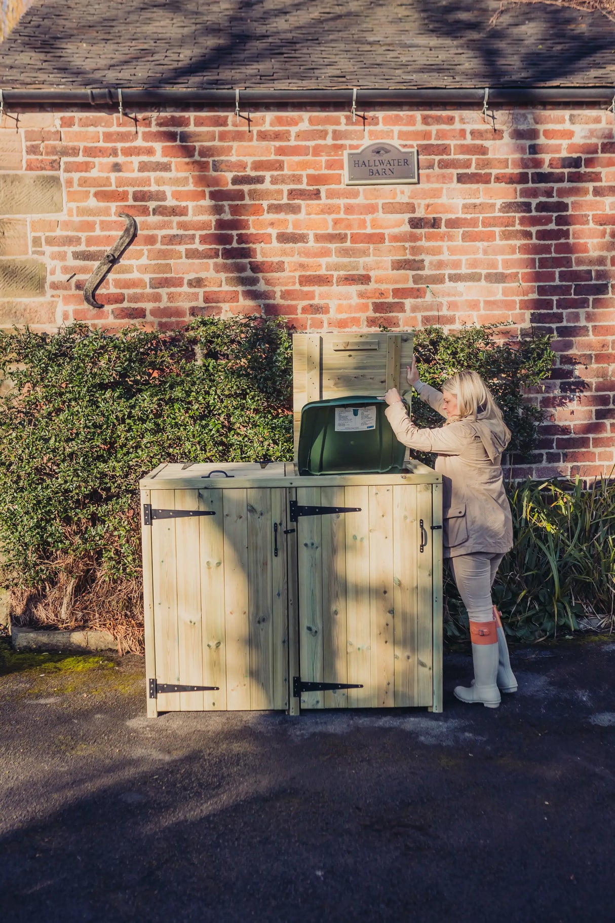 DELUXE DOUBLE BIN STORE