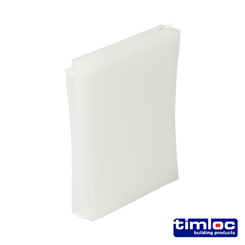 50 x Timloc Cavity Wall Weep Extension Clear - 50.0mm
