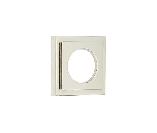 Burlington Square Stepped Outer Rose Polished Nickel