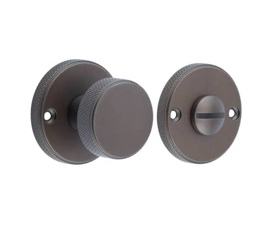 Burlington Westbourne Knurled Turn & Release Dark Bronze