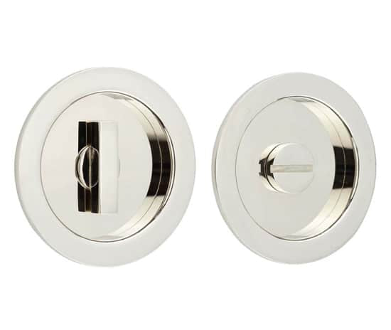 Burlington Circular Turn & Release Polished Nickel