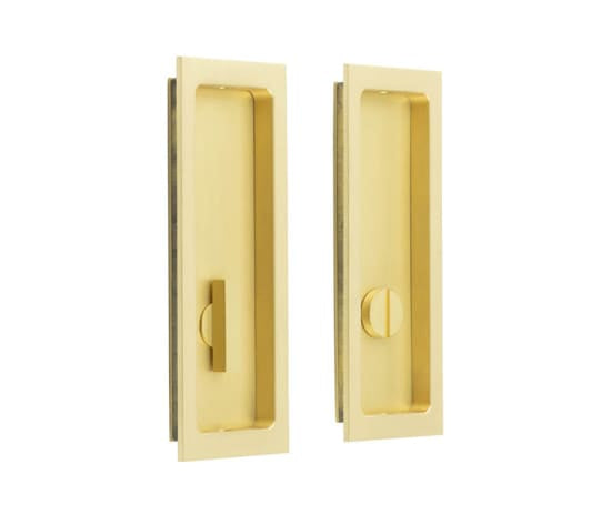 Burlington Rectangular Turn & Release Satin Brass