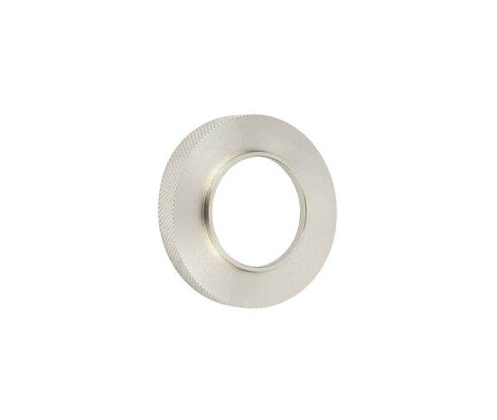 Burlington Knurled Outer Rose Satin Nickel