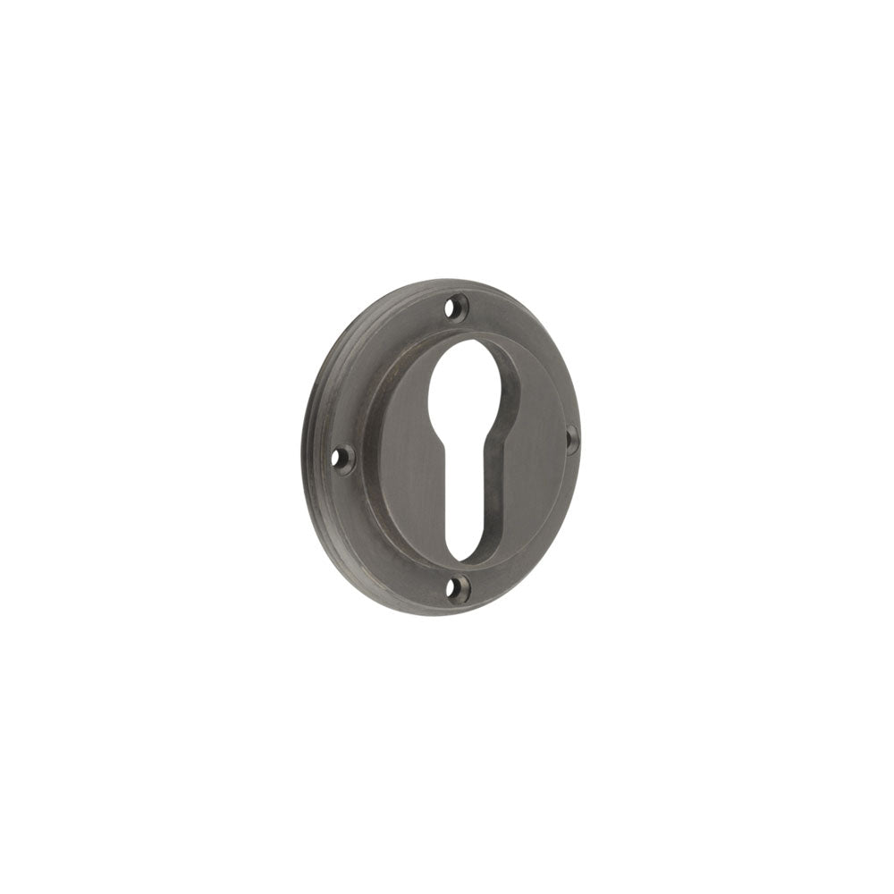Burlington Euro Profile Escutcheons No Rose Dark Bronze