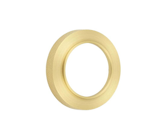 Burlington Knurled Outer Rose for Burlington Escutcheon Satin Brass