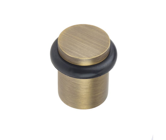 Burlington Plain Door Stops Antique Brass
