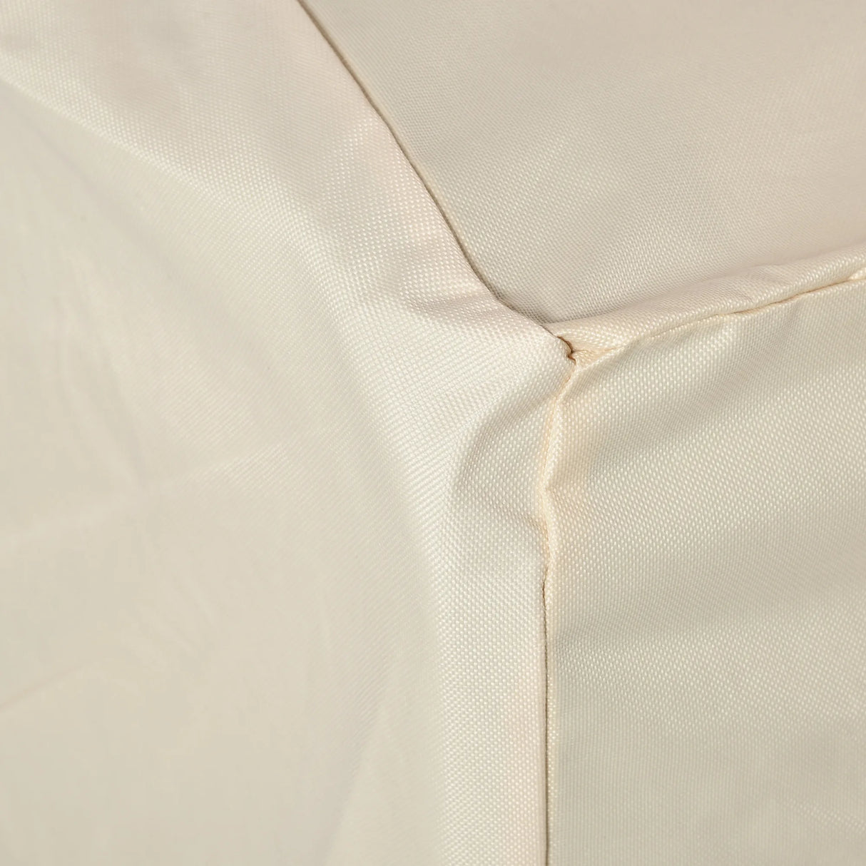 Outsunny 600D Oxford Cloth Garden Furniture Cover Waterproof, 3 Seater Sofa Protector for Patio, Outdoor, Beige, 218 x 111 x 63-101 cm