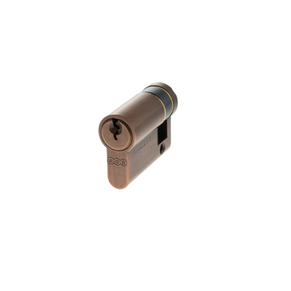 AGB Euro Profile 5 Pin Single Cylinder 35-10mm (45mm) - Copper - Each