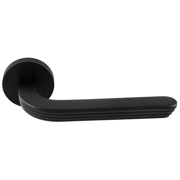 CLOUD LEVER ON CONCEALED FIX ROUND ROSE NER (MATT BLACK) - MATT BLACK - PAIR
