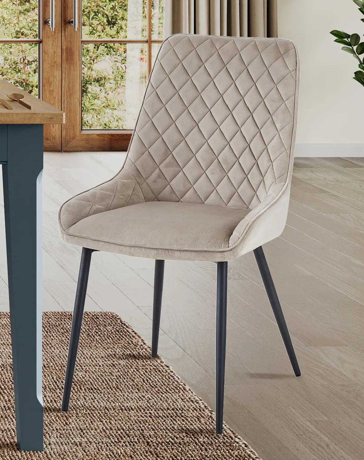 Signature Blue Dining Chair - MINK (Pack of Two)