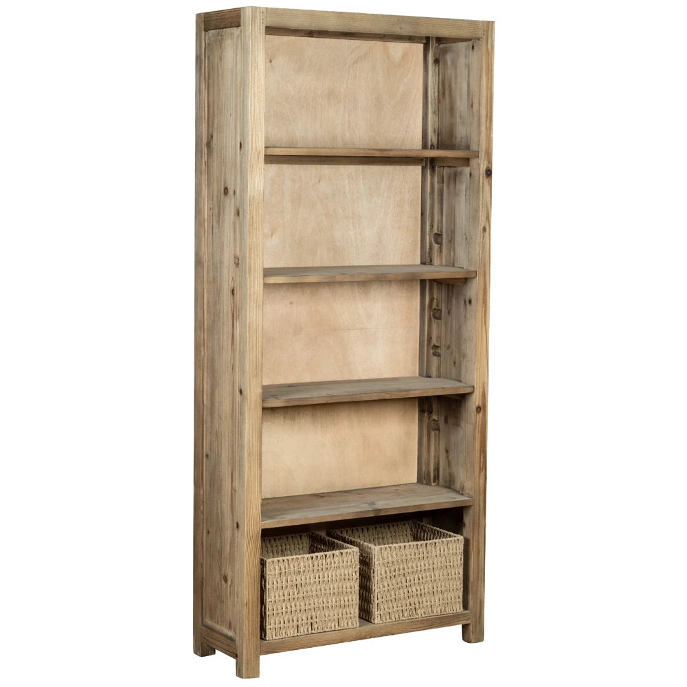 Bookcase With 2 Baskets