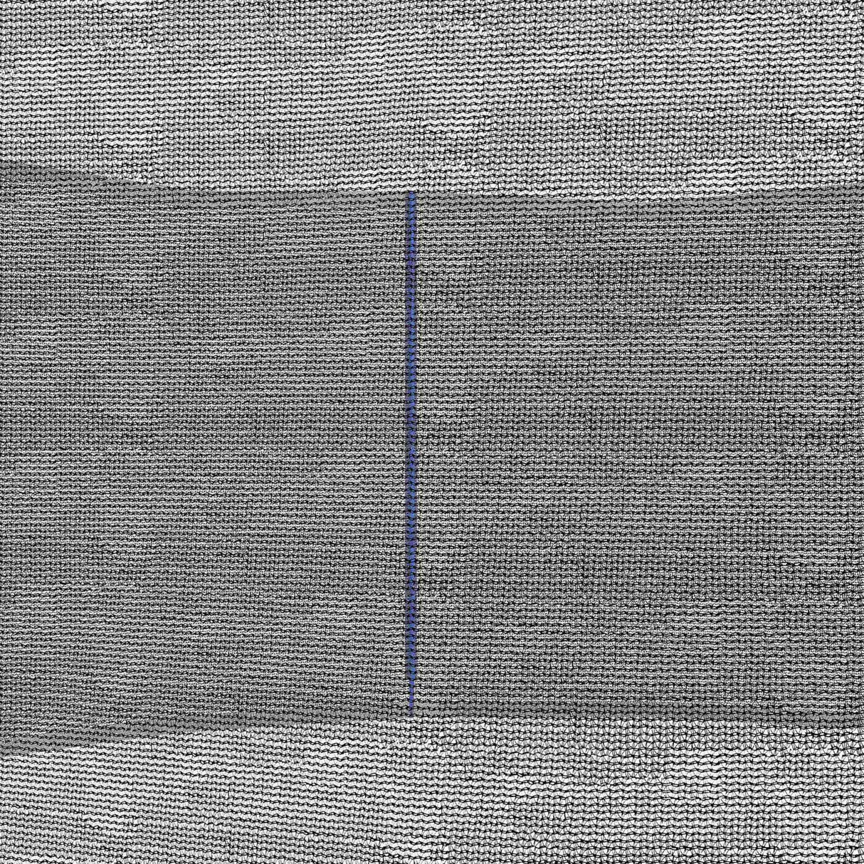 SPORTNOW 8ft Trampoline Net Replacement with 6 Plastic Pole Covers, Weather-Resistant Trampoline Netting Replacement with Zipped Entrance, Poles Not Included, Blue