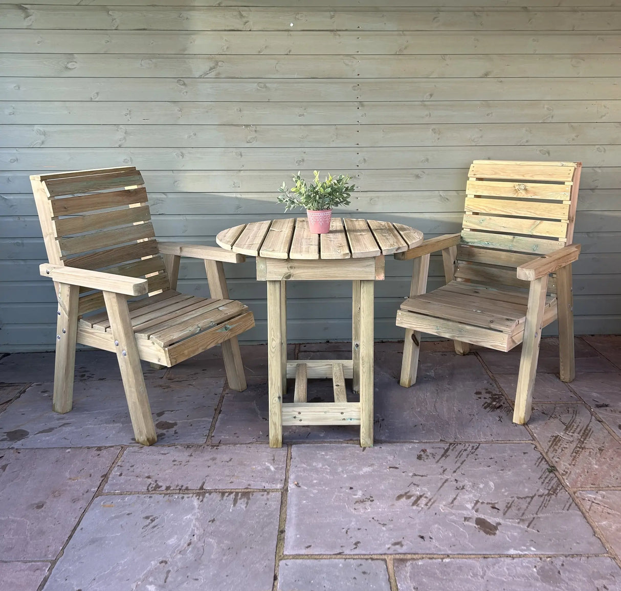 CLOVER BISTRO TABLE SET - 2C