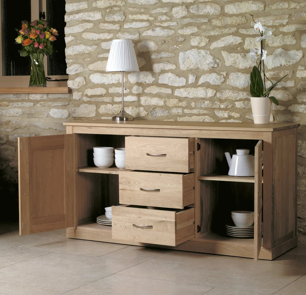 Mobel Oak Large Sideboard