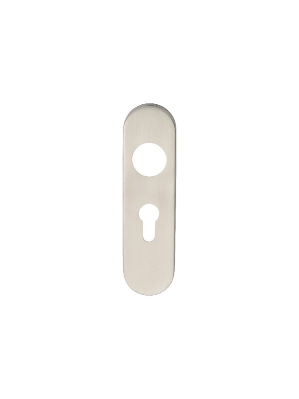 RADIUS COVERPLATE TO SUIT CSLP - PAIR - EURO 47.5MM C/C_x005F
- SATIN STAINLESS STEEL - PAIR