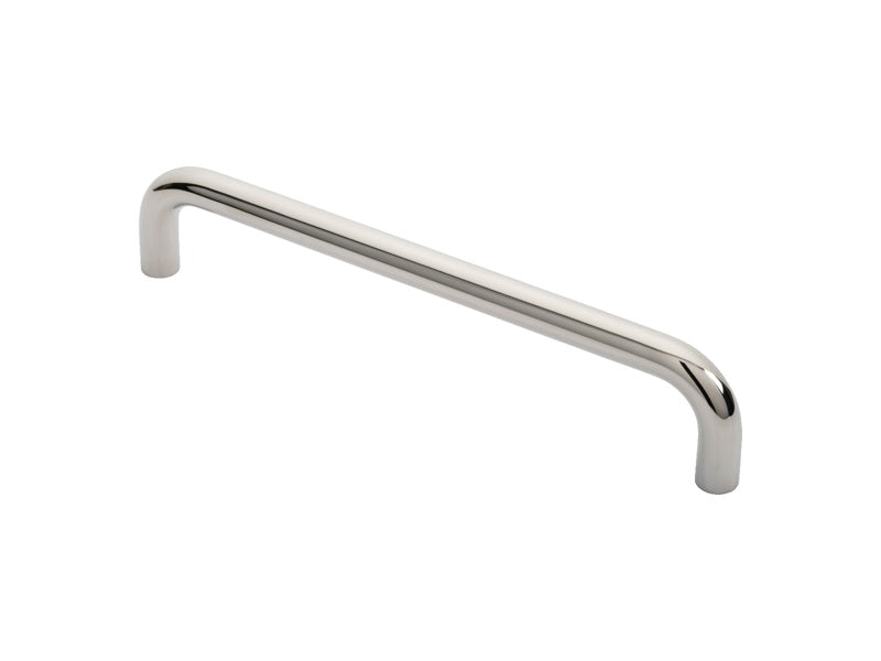 19MM DIA. D PULL HANDLE - 300MM C/C - BOLT THROUGH FIXING_x005F
- BRIGHT STAINLESS STEEL - EACH