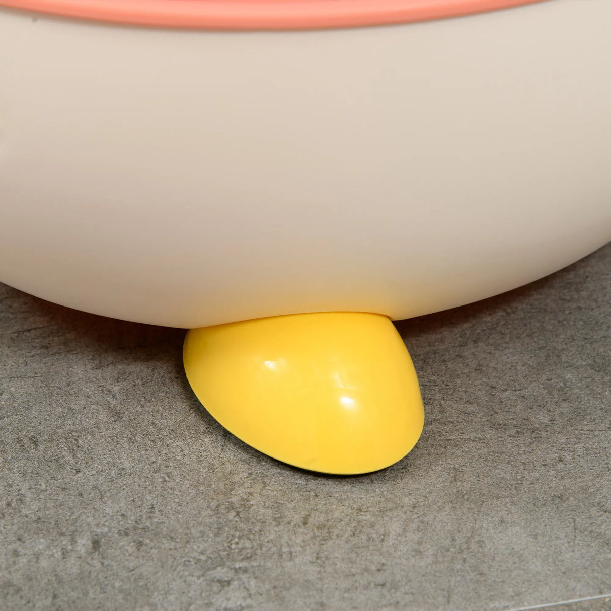 ZONEKIZ Baby Potty Training Toilet with Splash Guard, Anti-Tip Feet, Side Handles, Easy to Clean