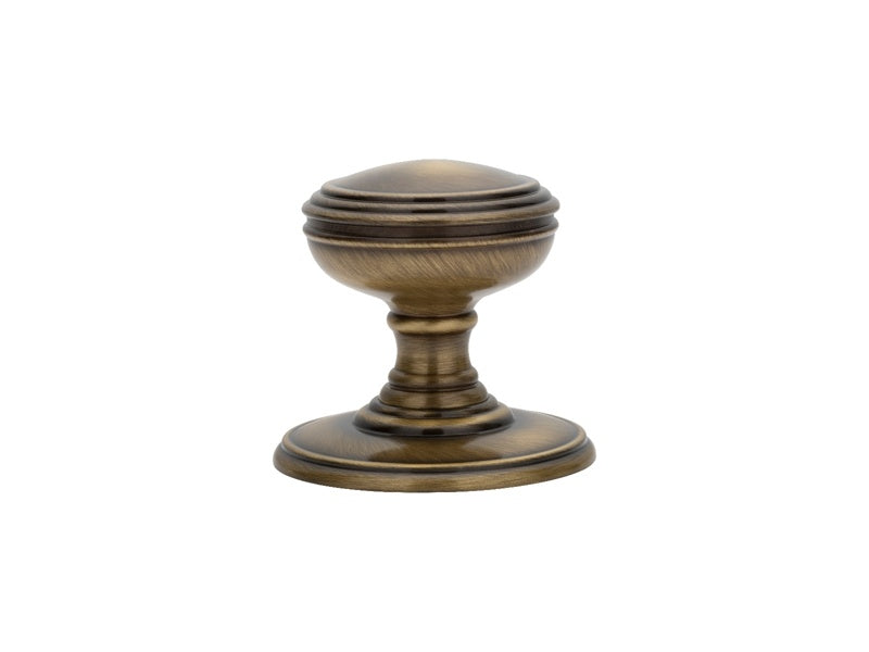 DELAMAIN PLAIN KNOB (CONCEALED FIX) C/W LOCATING WASHER - FLORENTINE BRONZE - 70MM - PAIR
