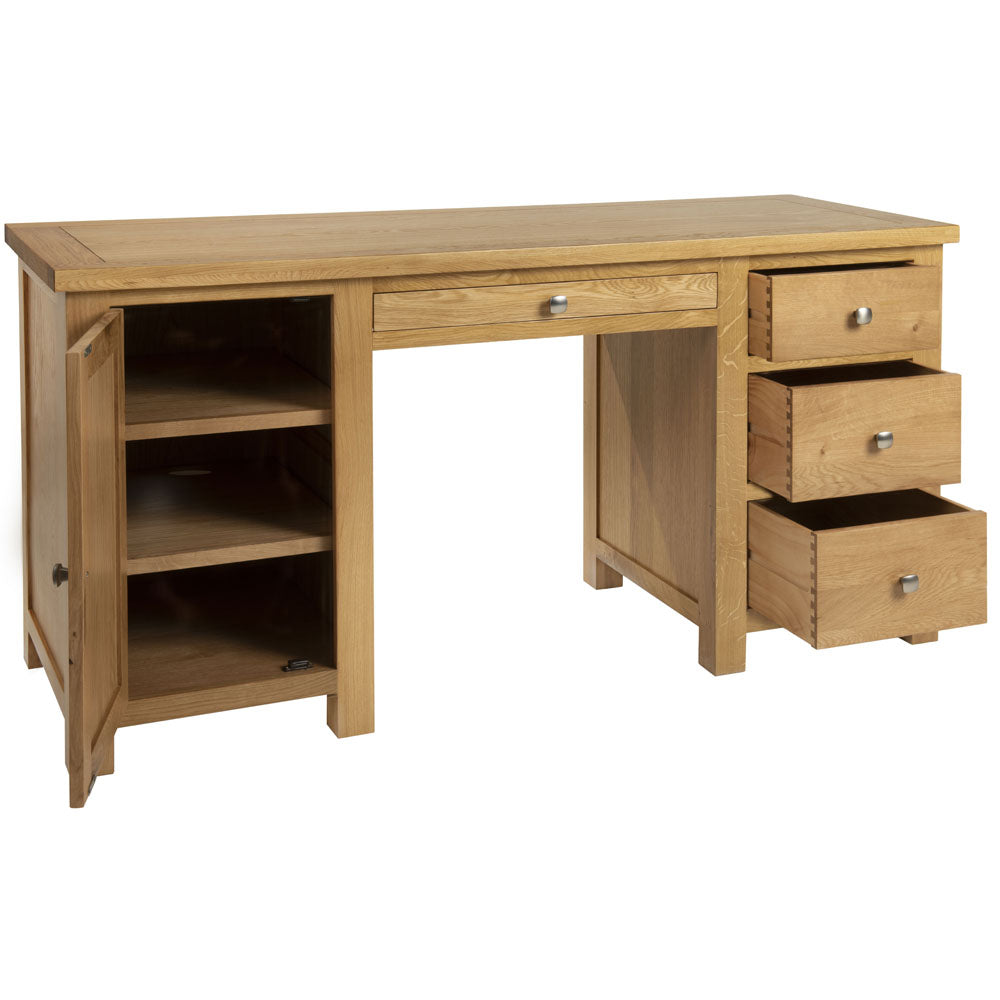 Double Pedestal Desk